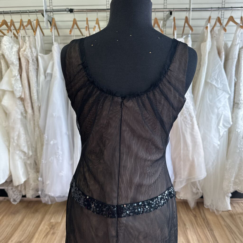 Vera Wang Tulle Dress With Sequin Belt 6