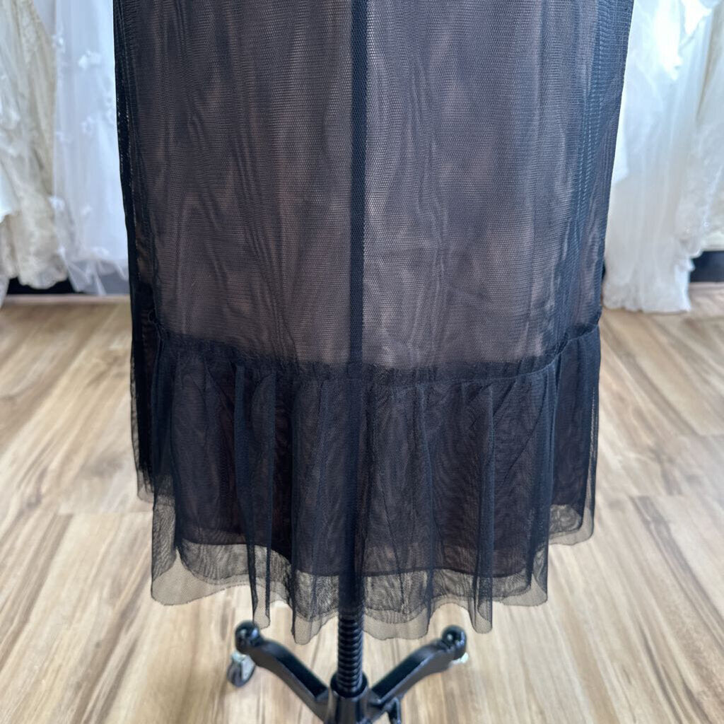 Vera Wang Tulle Dress With Sequin Belt 6