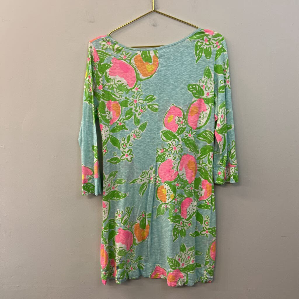 Lilly Pulitzer Long Sleeve Printed Dress Large