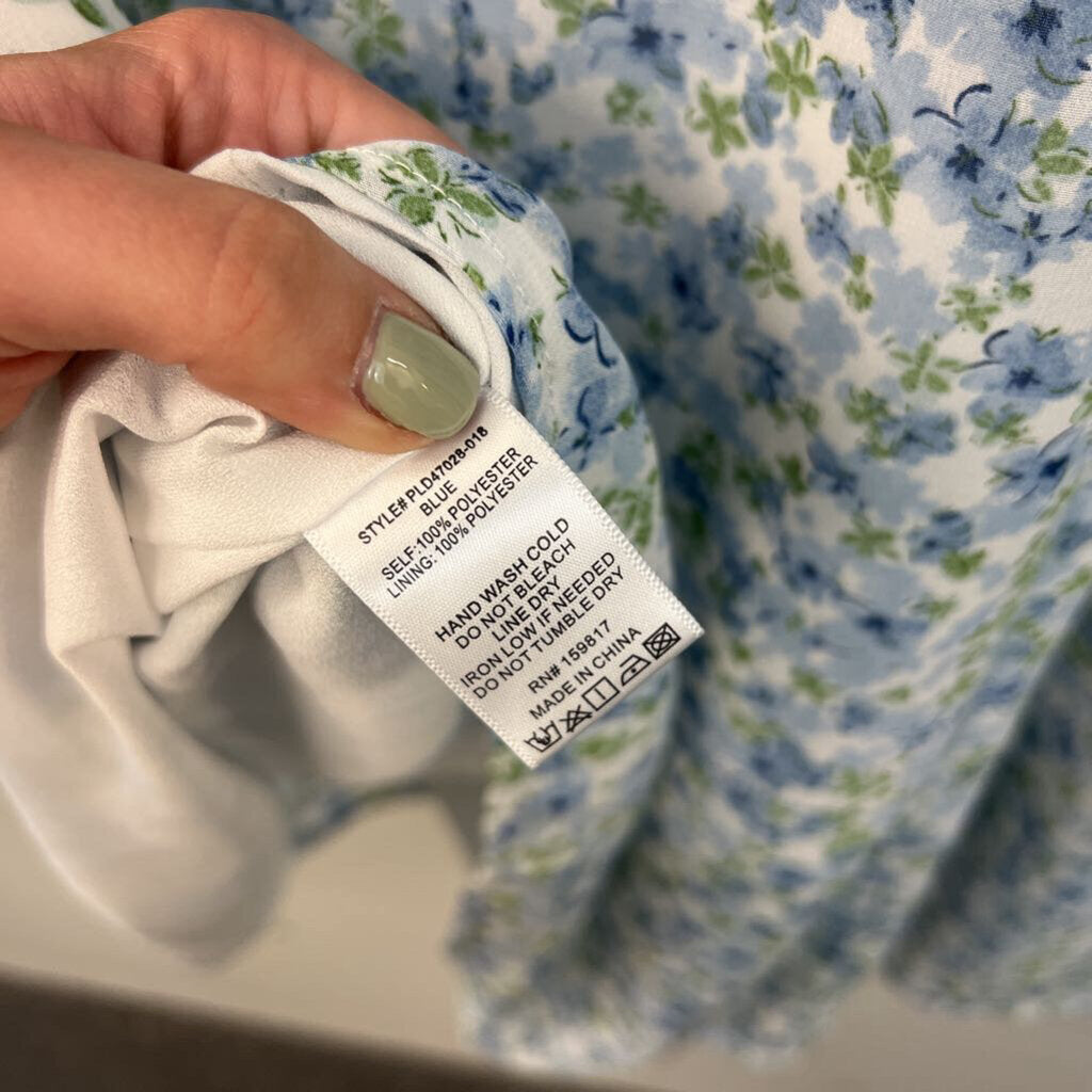 Arula Ditsy Floral Puff Sleeve Dress Extra Large