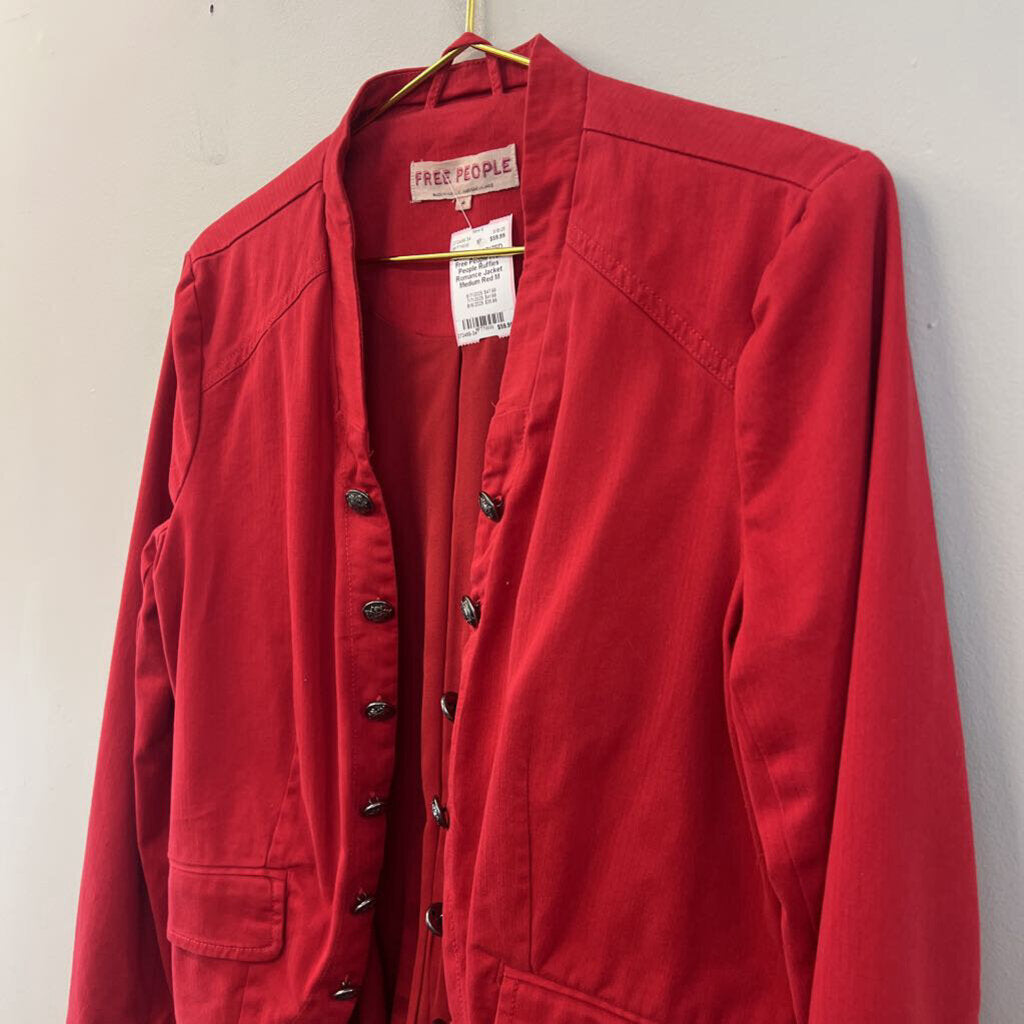 Free People Ruffles Romance Jacket Medium