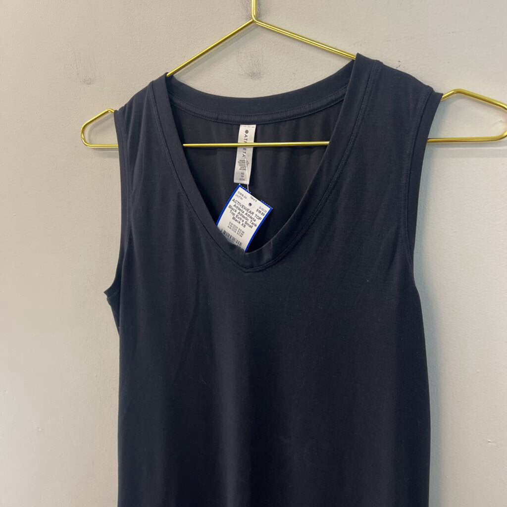 Athleta Black Athletic Tank Top Extra Small