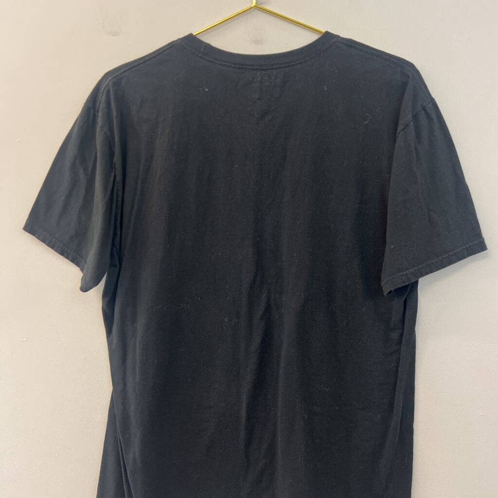 Quicksilver Black/ Multi Short Sleeve Graphic Tee Large