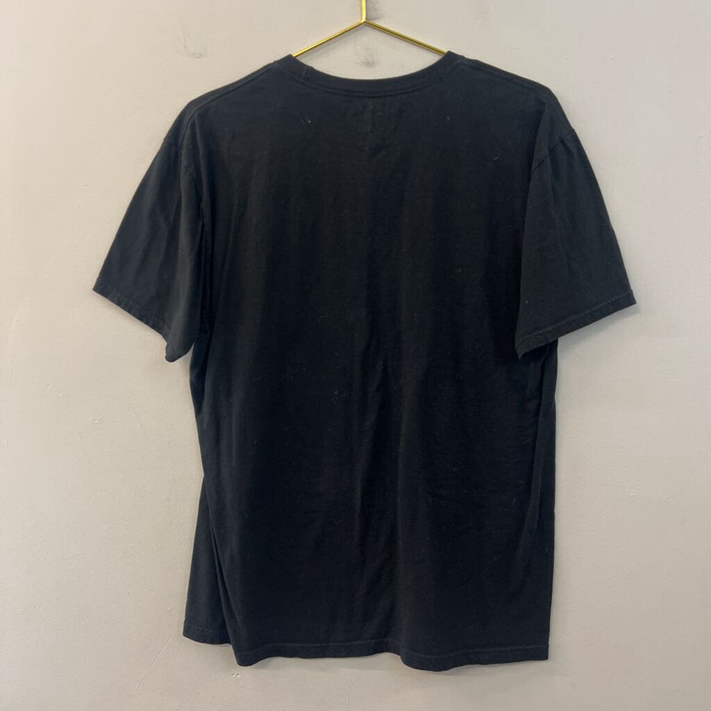Quicksilver Black/ Multi Short Sleeve Graphic Tee Large