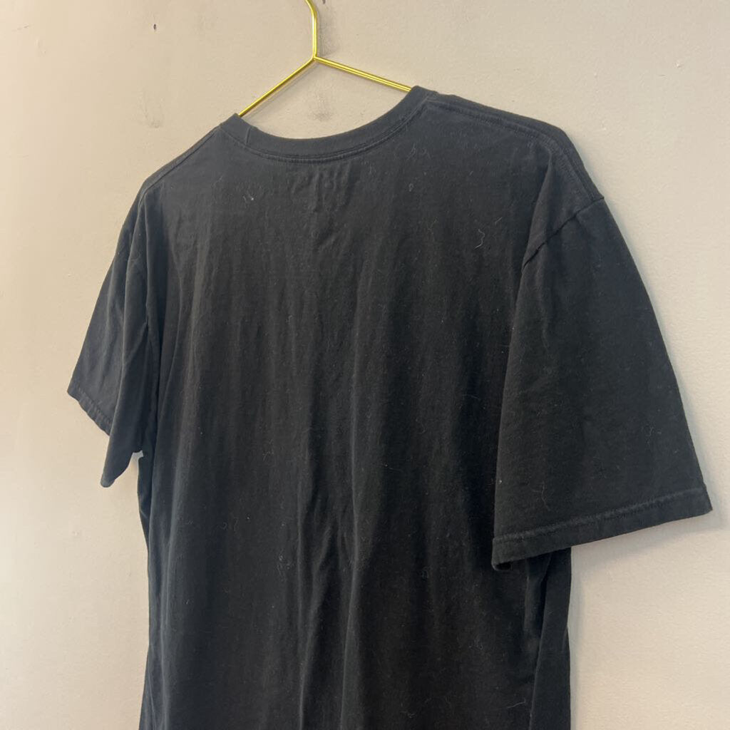 Quicksilver Black/ Multi Short Sleeve Graphic Tee Large