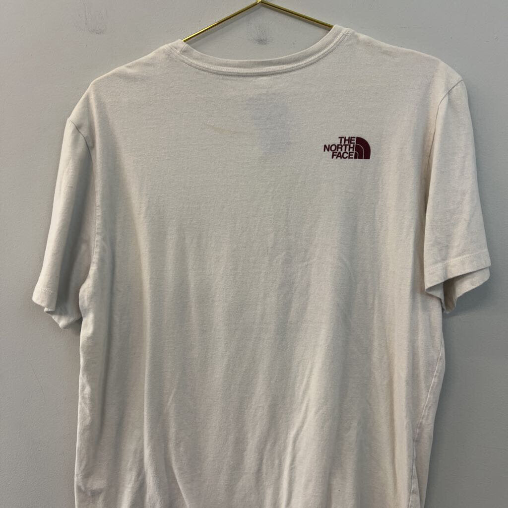 Beige/ Multi The North Face Short Sleeve Graphic Tee Large