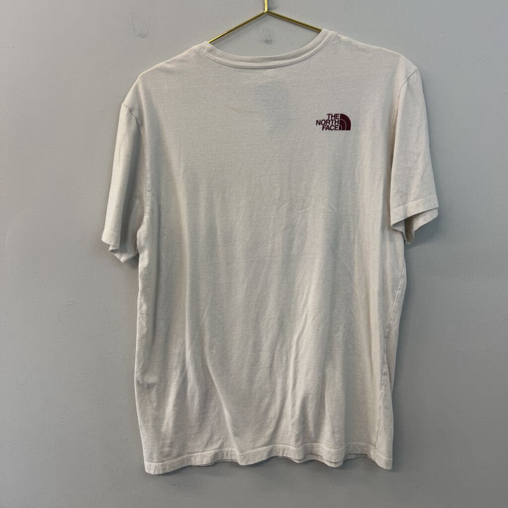 Beige/ Multi The North Face Short Sleeve Graphic Tee Large