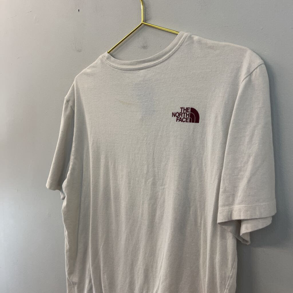 Beige/ Multi The North Face Short Sleeve Graphic Tee Large