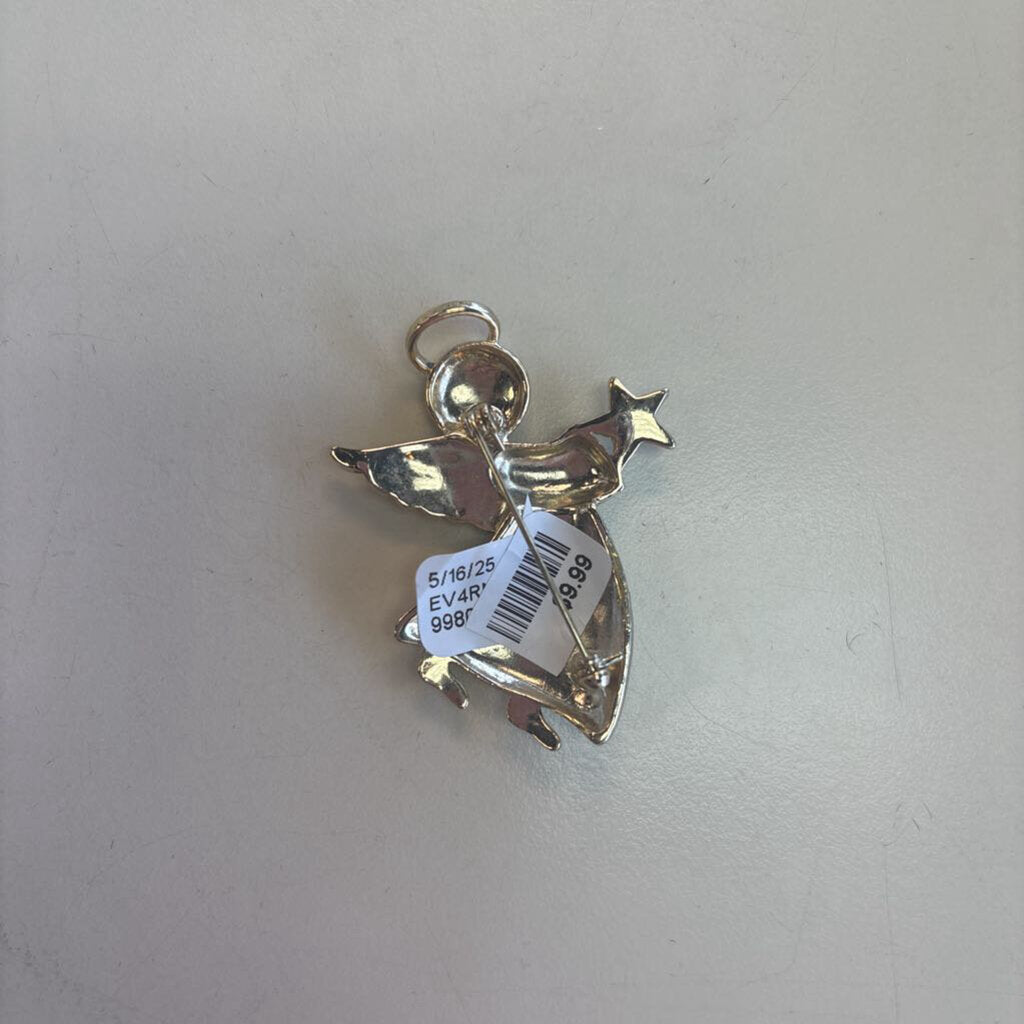 Vintage Gold Angel Pin