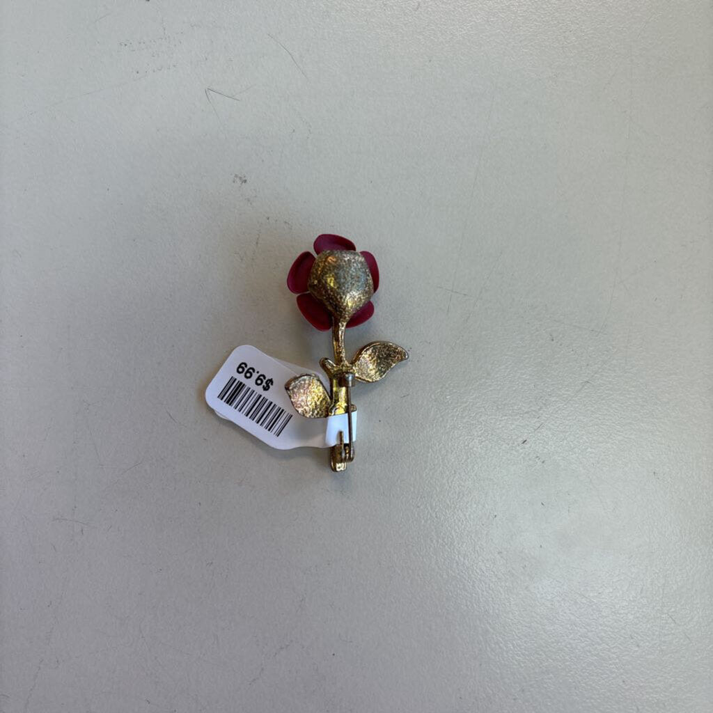 Vintage Rose Brooch