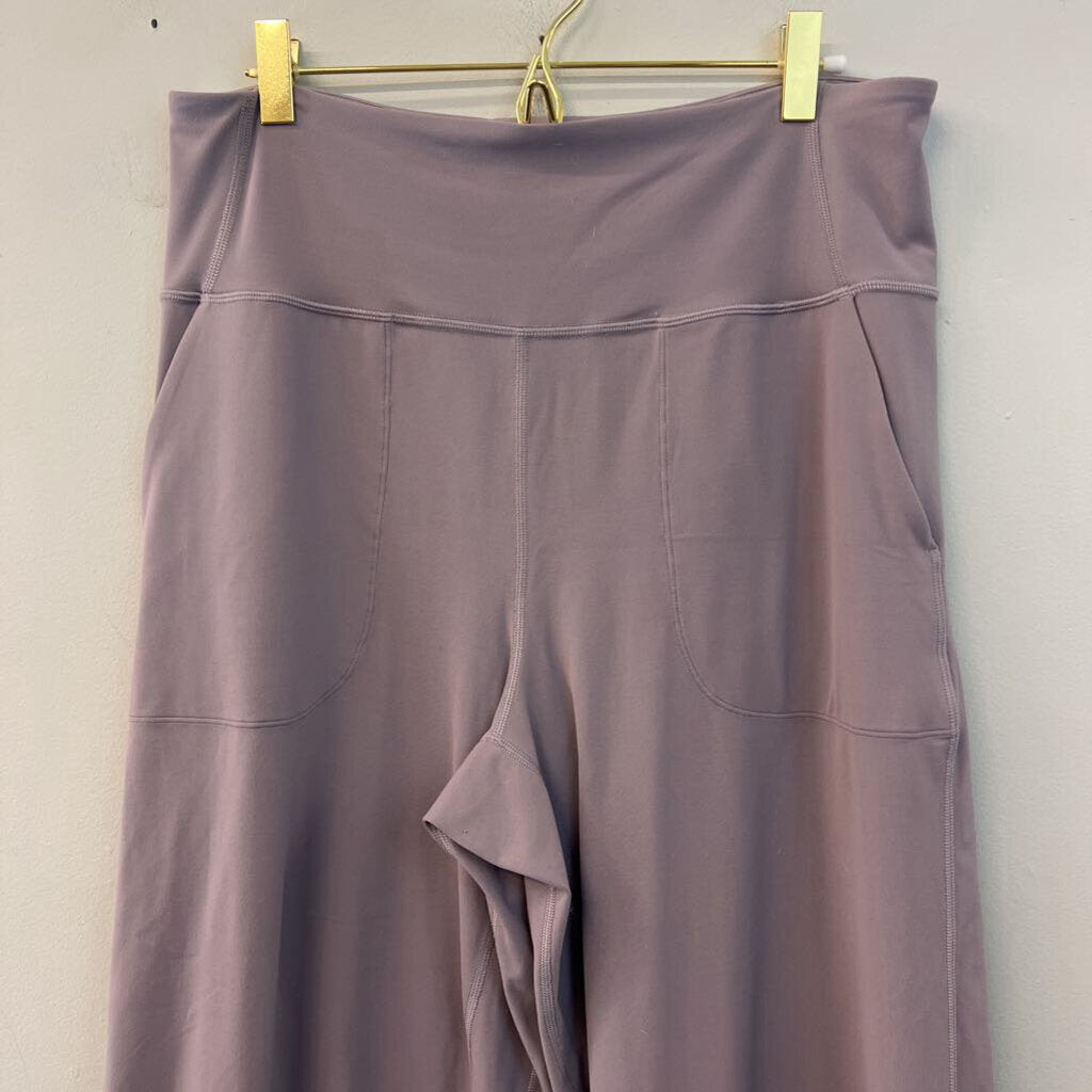 Lululemon Purple Cropped Wide Leg Leggings 12