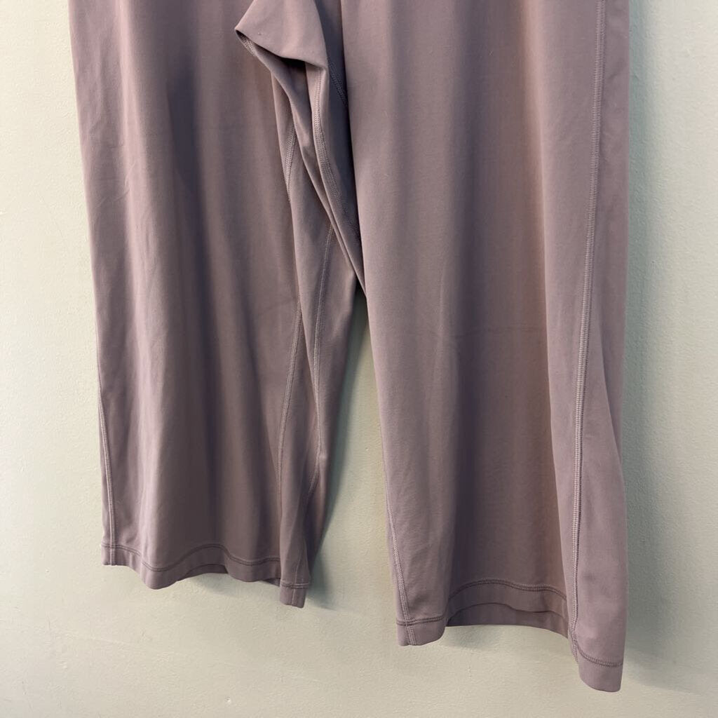 Lululemon Purple Cropped Wide Leg Leggings 12