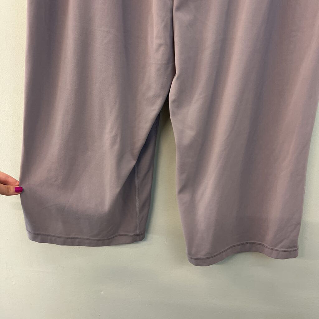 Lululemon Purple Cropped Wide Leg Leggings 12