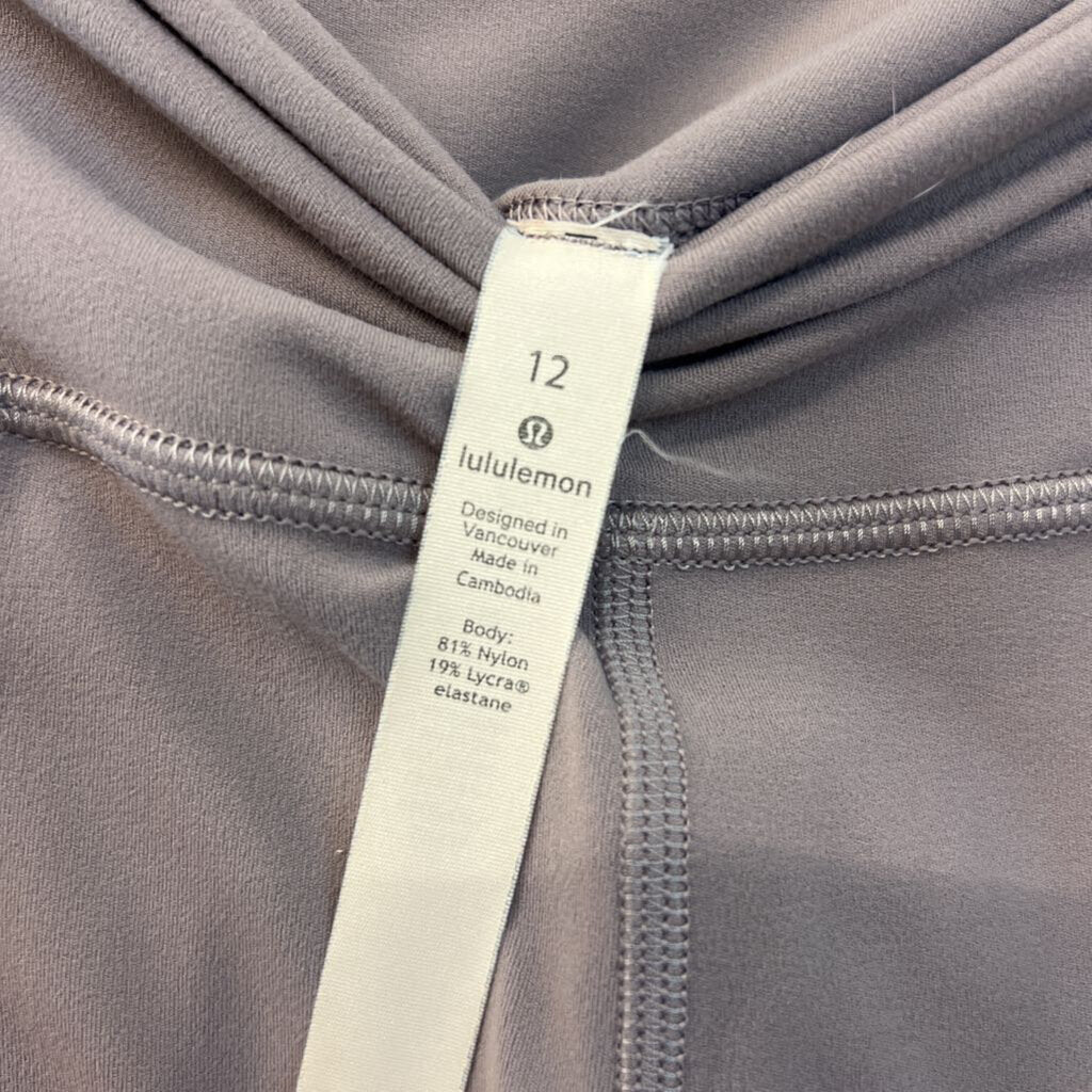 Lululemon Purple Cropped Wide Leg Leggings 12