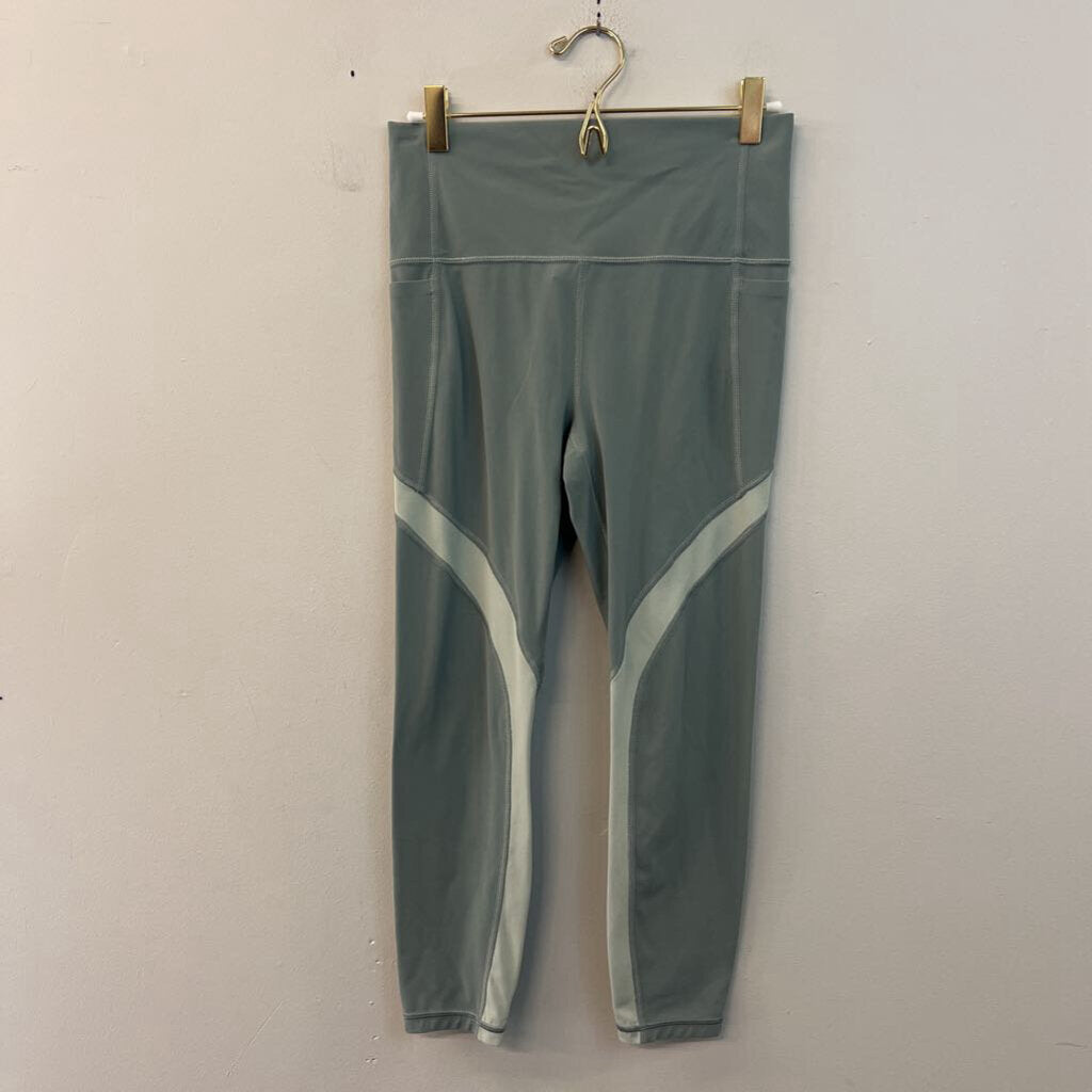 Athleta Blue Cropped Athletic Leggings Small