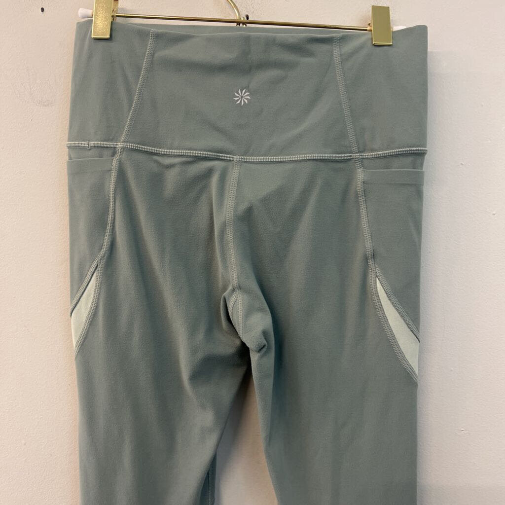 Athleta Blue Cropped Athletic Leggings Small
