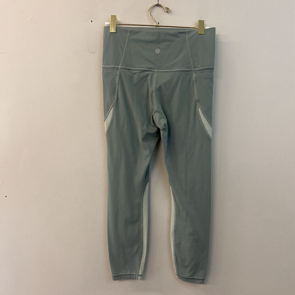 Athleta Blue Cropped Athletic Leggings Small