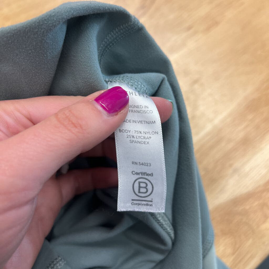 Athleta Blue Cropped Athletic Leggings Small