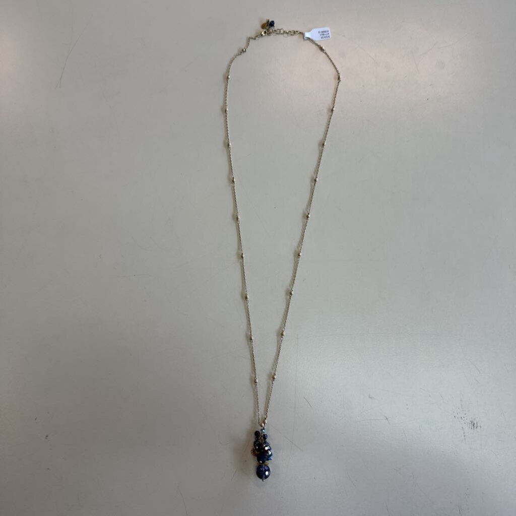 Anne Vaughan Small Stone Cluster Necklace