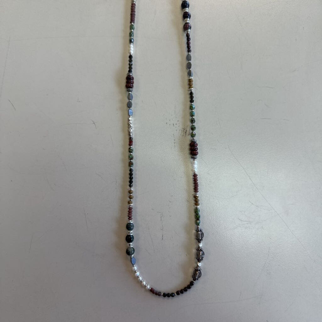 Anne Vaughan Long Beaded Necklace