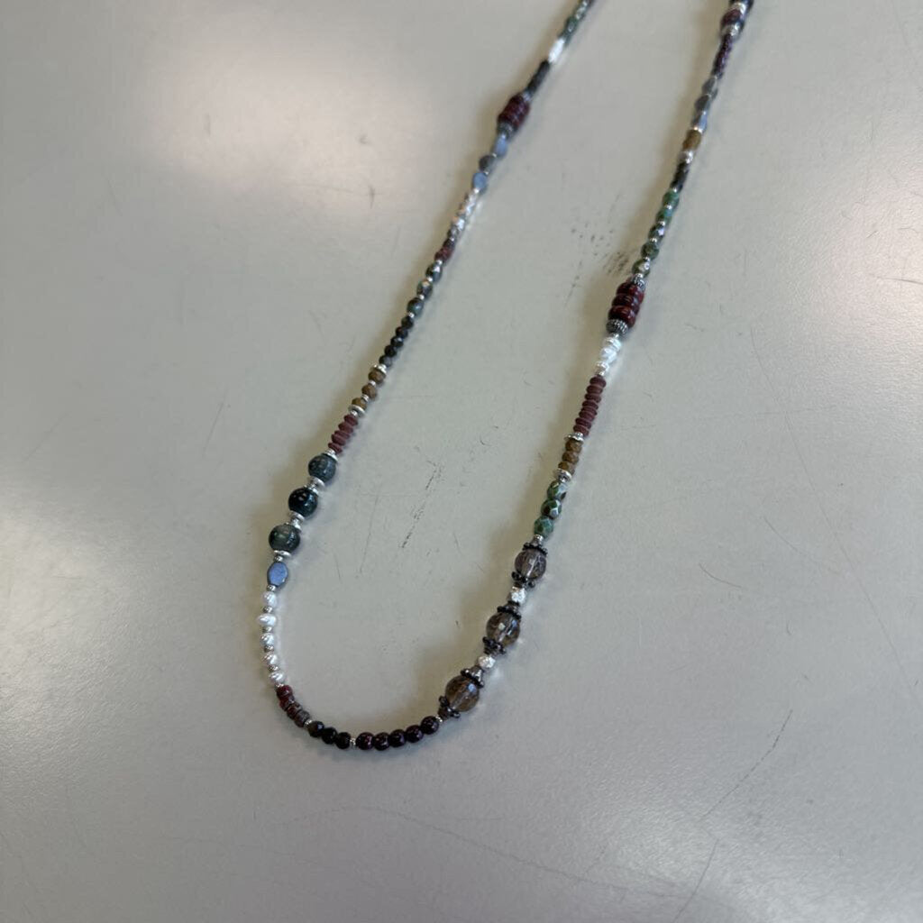 Anne Vaughan Long Beaded Necklace