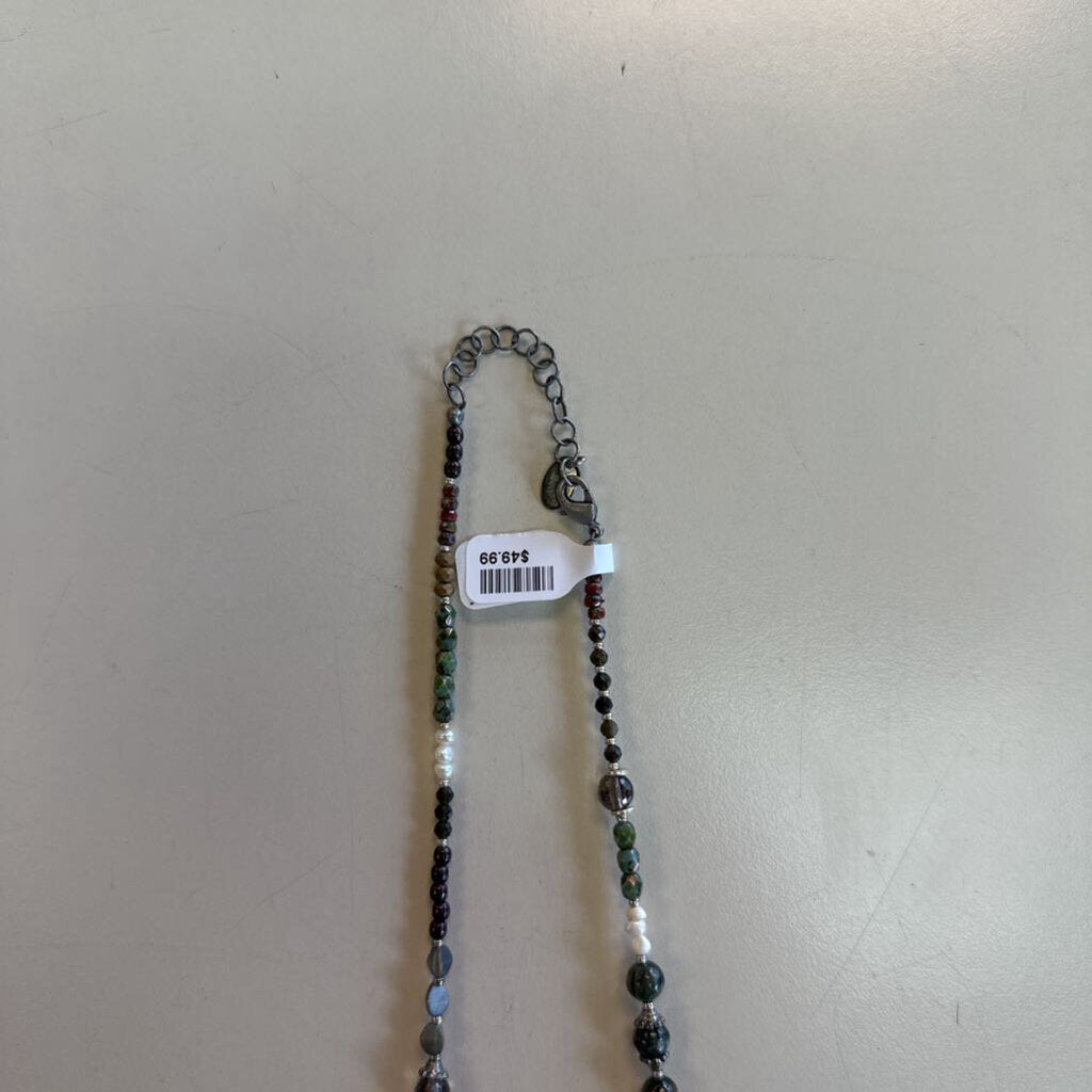 Anne Vaughan Long Beaded Necklace