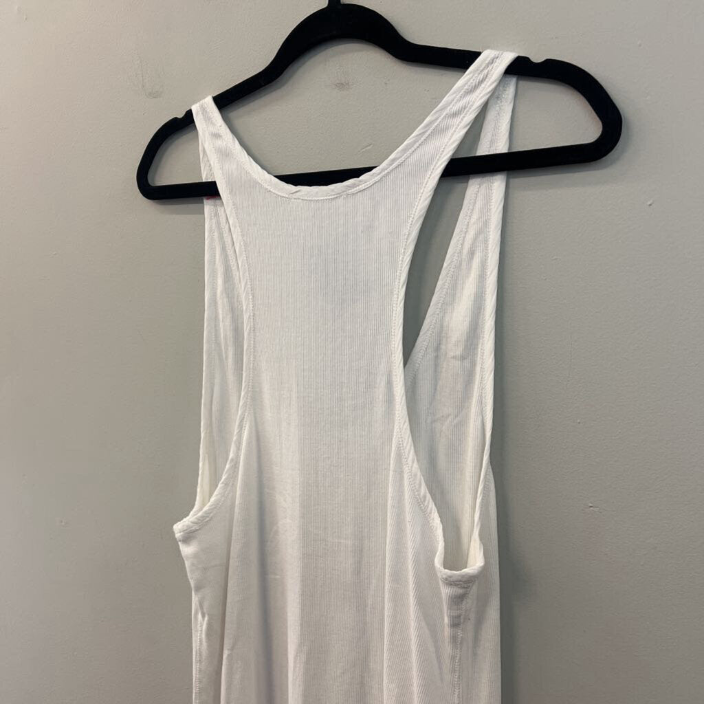 Intimately Free People White Ribbed Tank Maxi Dress Extra Large
