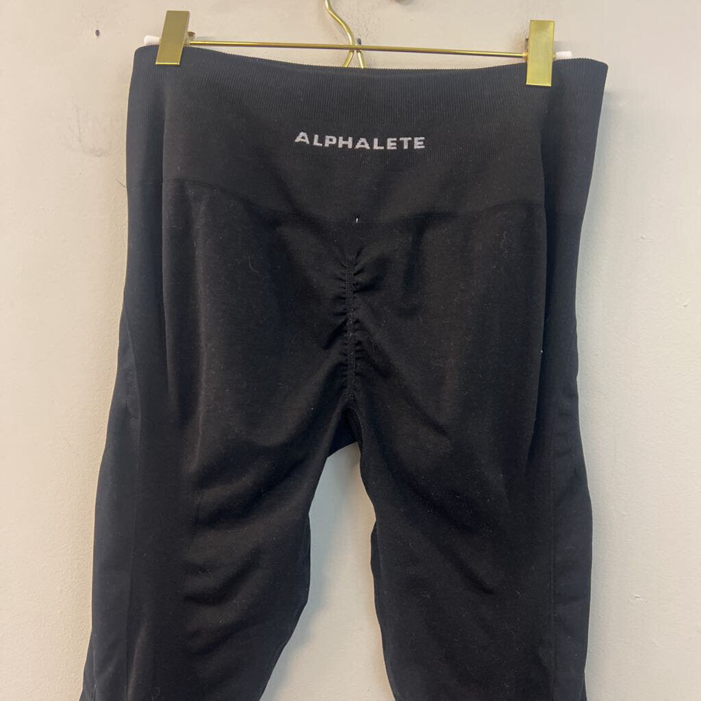 Alphalete Black Full Length Athletic Leggings Medium