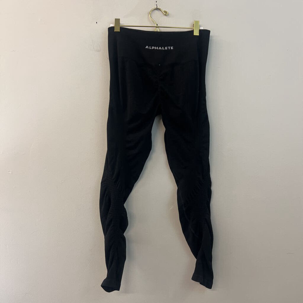 Alphalete Black Full Length Athletic Leggings Medium