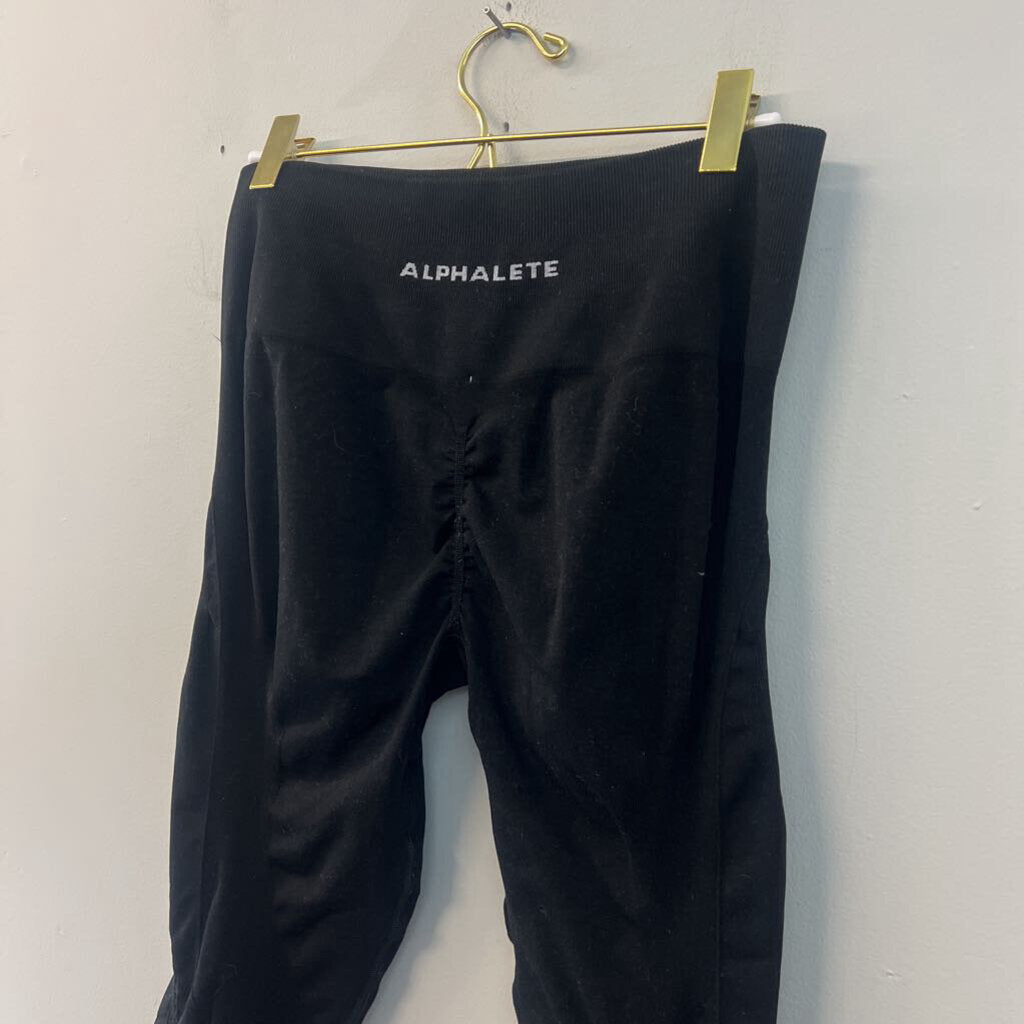 Alphalete Black Full Length Athletic Leggings Medium