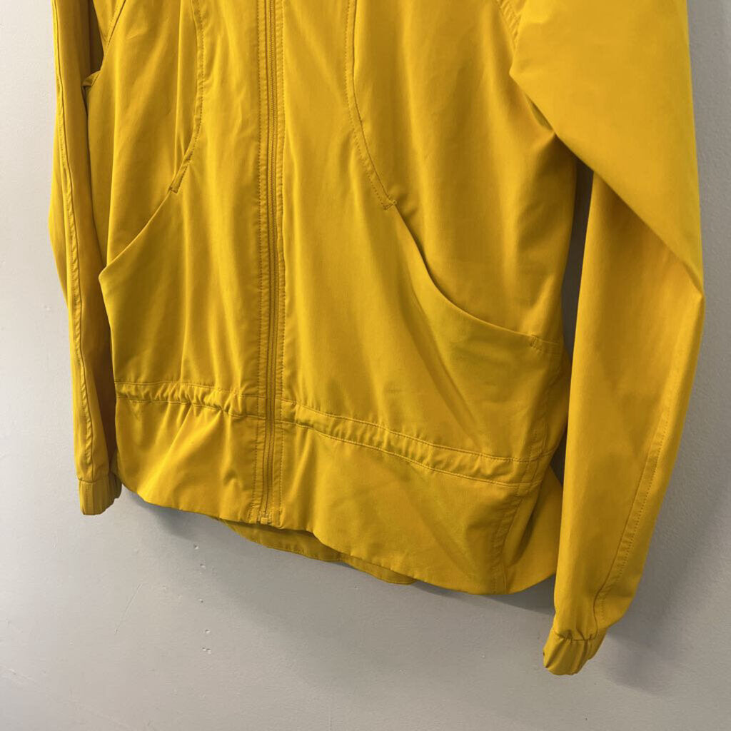 Lululemon Yellow Pack It Up Zip Up Hooded Jacket 2