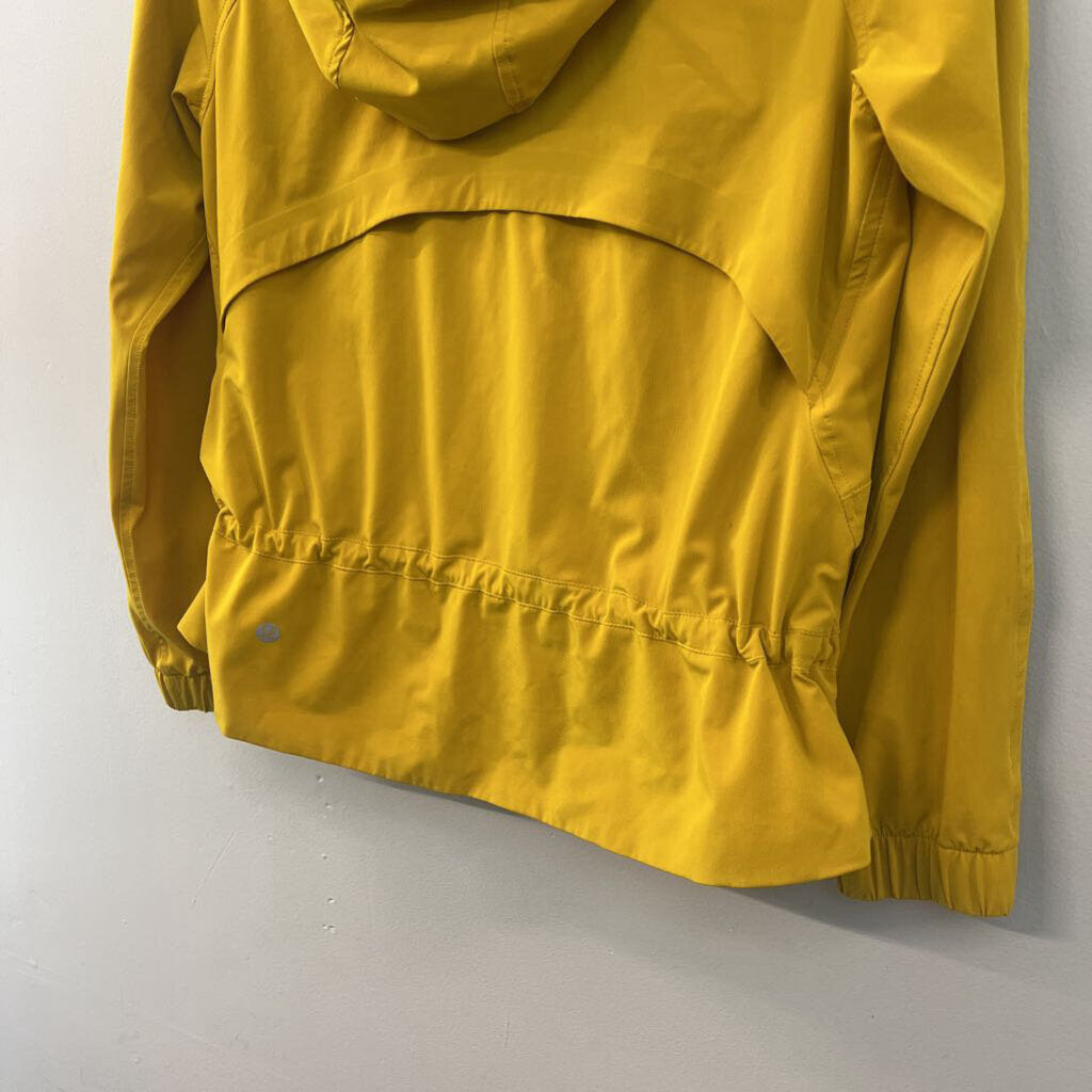 Lululemon Yellow Pack It Up Zip Up Hooded Jacket 2