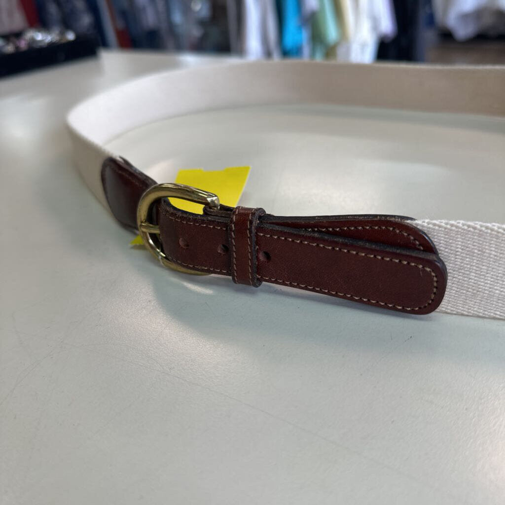 Trafalgar Cream/ Brown Belt 36