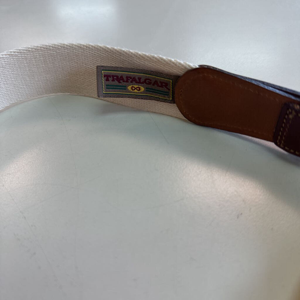 Trafalgar Cream/ Brown Belt 36