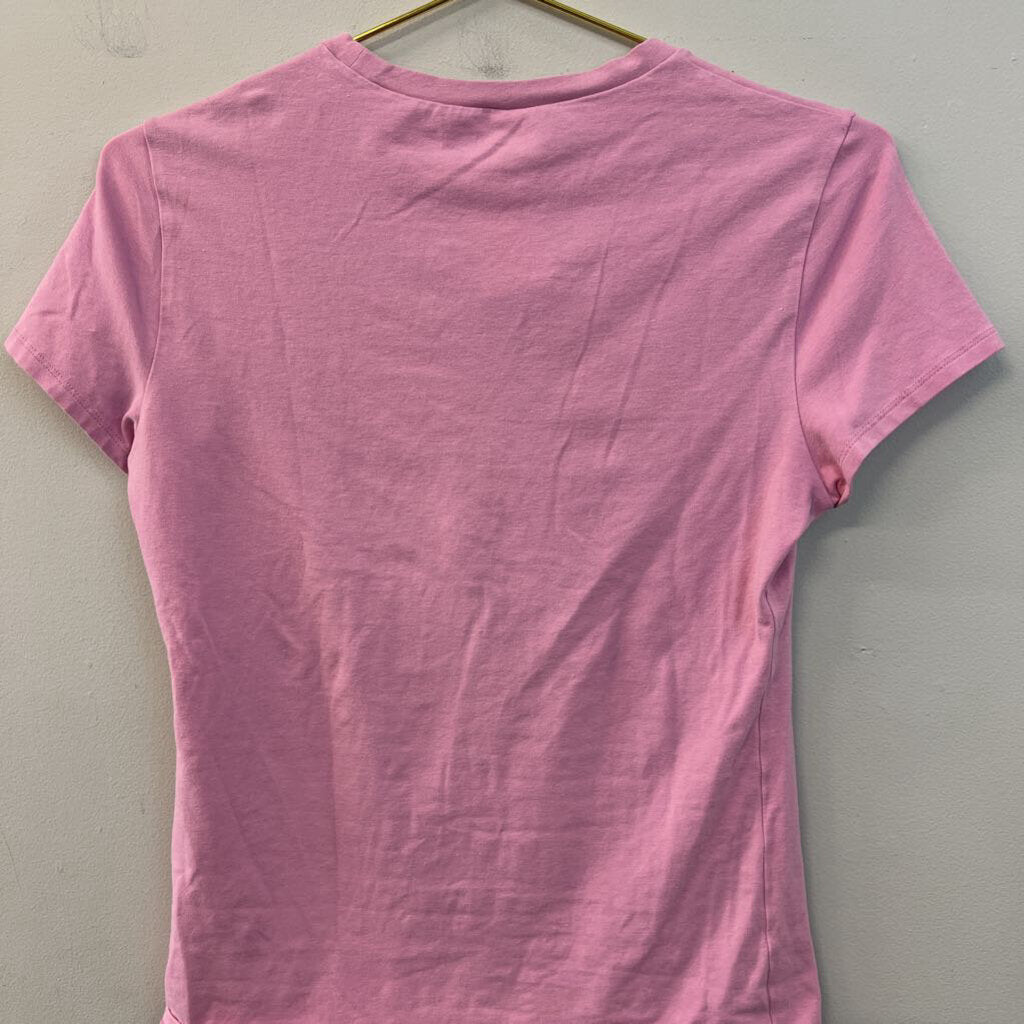 Abercrombie and Fitch Pink Short Sleeve Top Medium