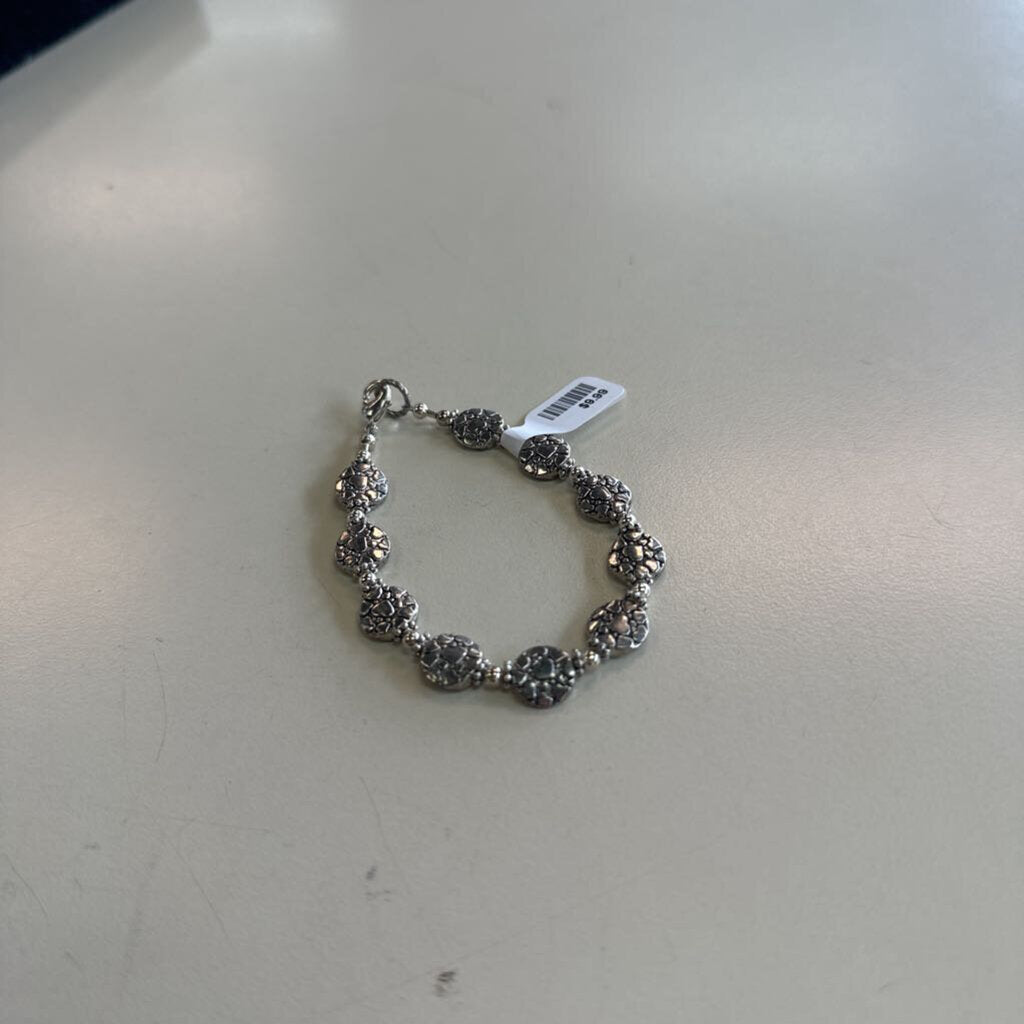 Silver Heart Bracelet