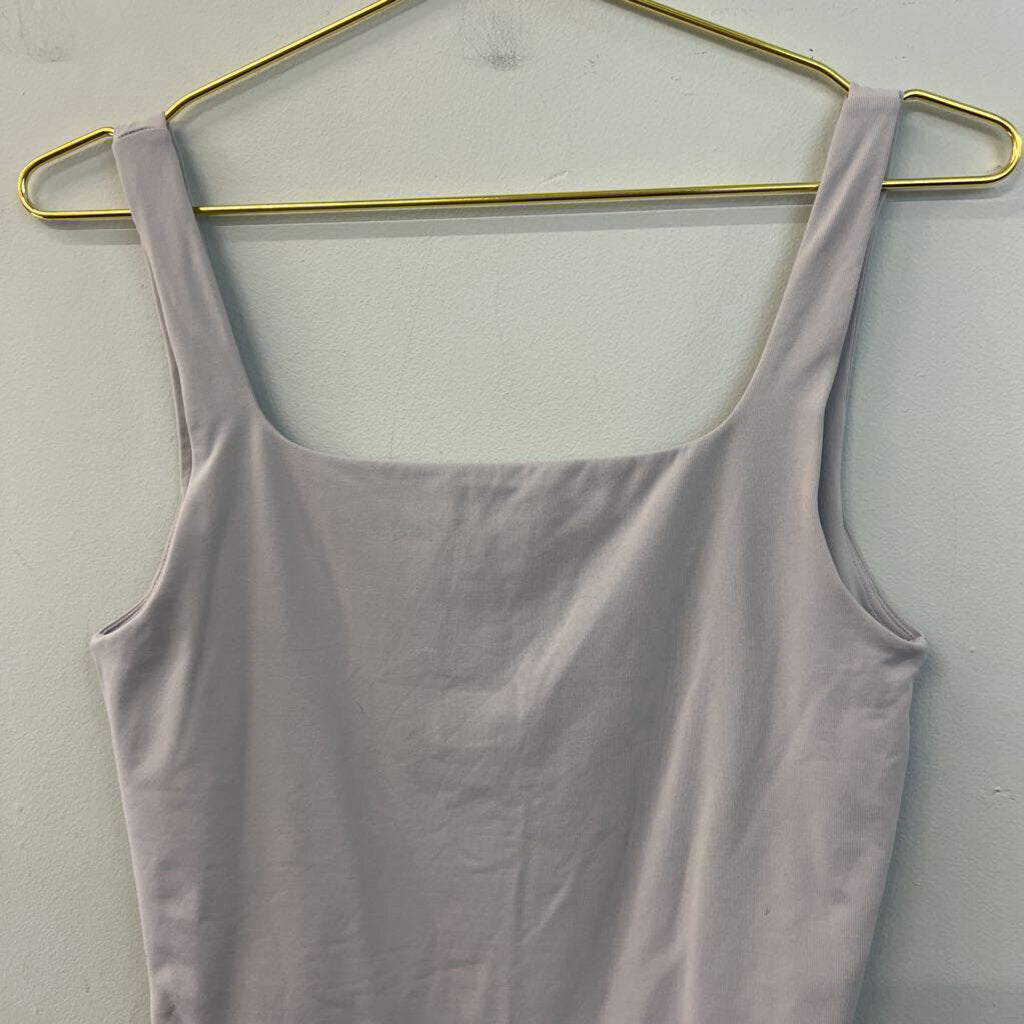 Babaton Grey Tank Bodysuit Large
