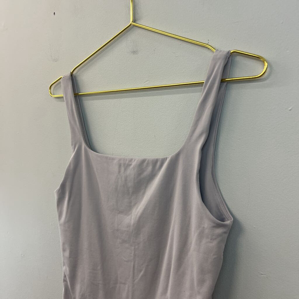 Babaton Grey Tank Bodysuit Large