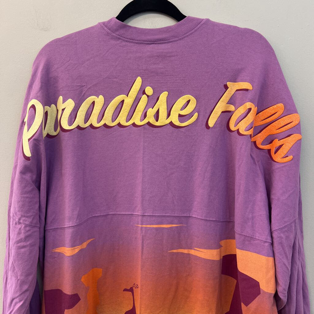 Disney Purple/ Multi Long Sleeve Up Spirit Jersey Extra Large