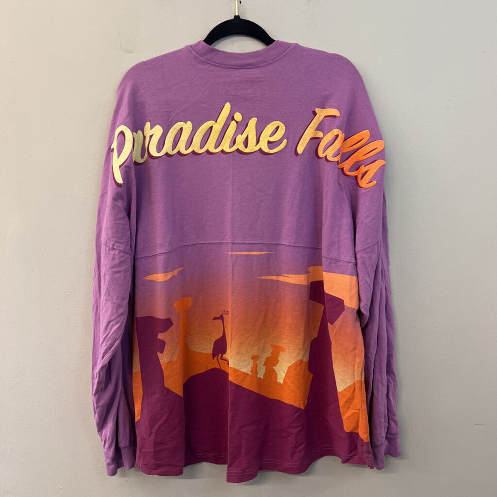Disney Purple/ Multi Long Sleeve Up Spirit Jersey Extra Large