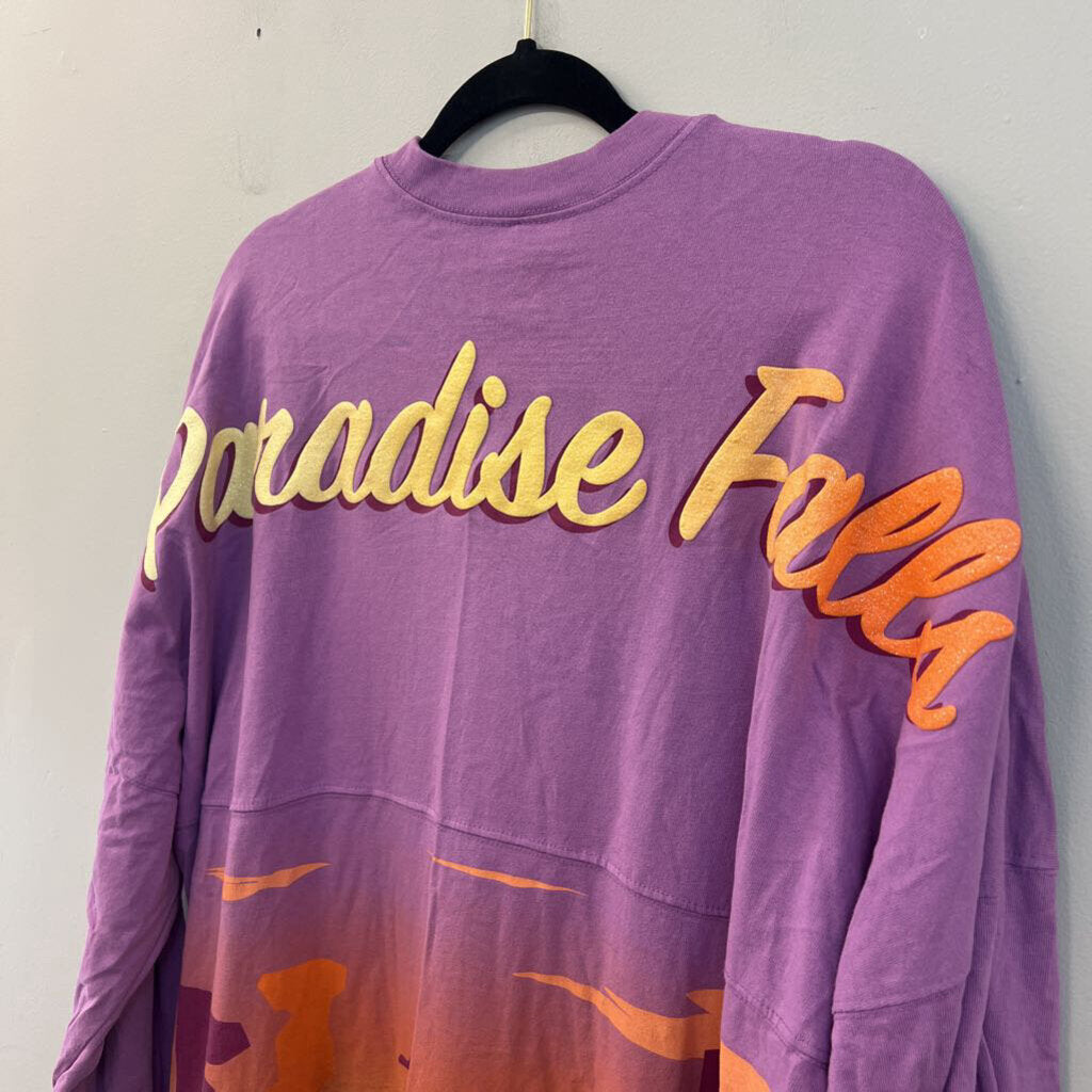 Disney Purple/ Multi Long Sleeve Up Spirit Jersey Extra Large