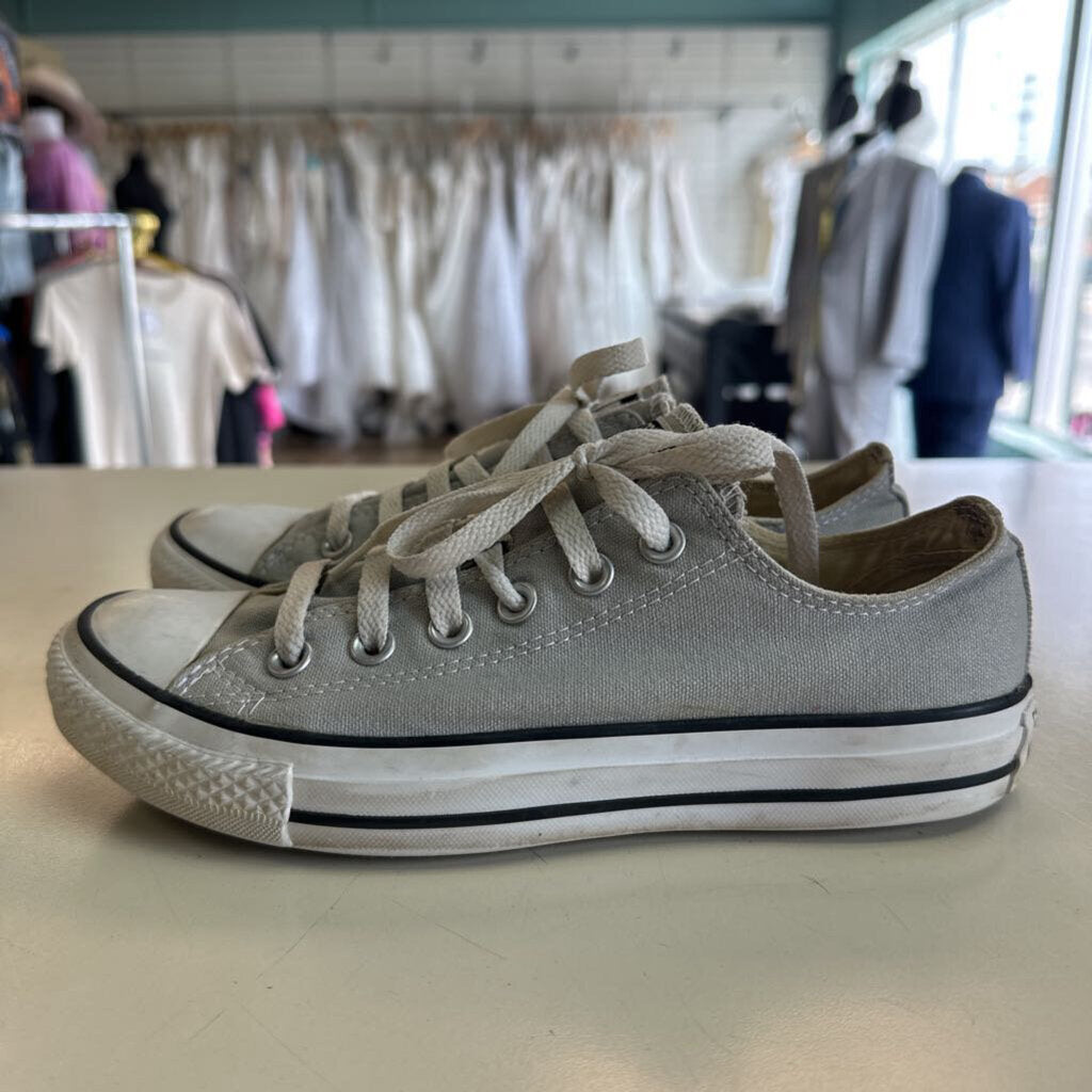 Converse All Star Grey Low Top Sneakers 7
