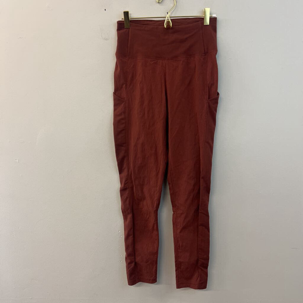 Athleta Burnt Red Full Length Leggings Small