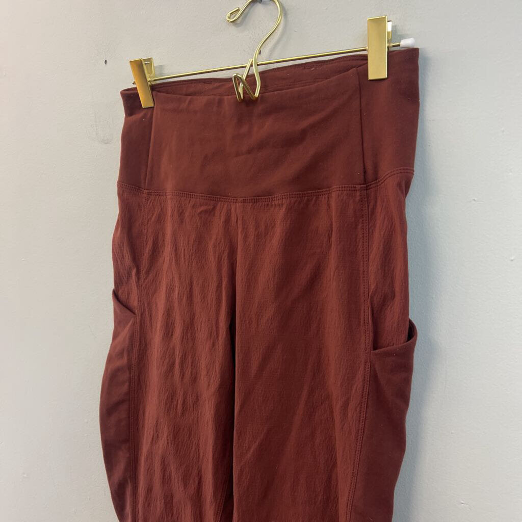 Athleta Burnt Red Full Length Leggings Small