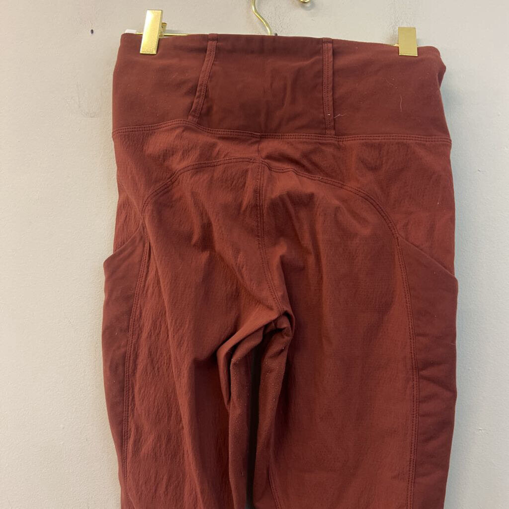 Athleta Burnt Red Full Length Leggings Small