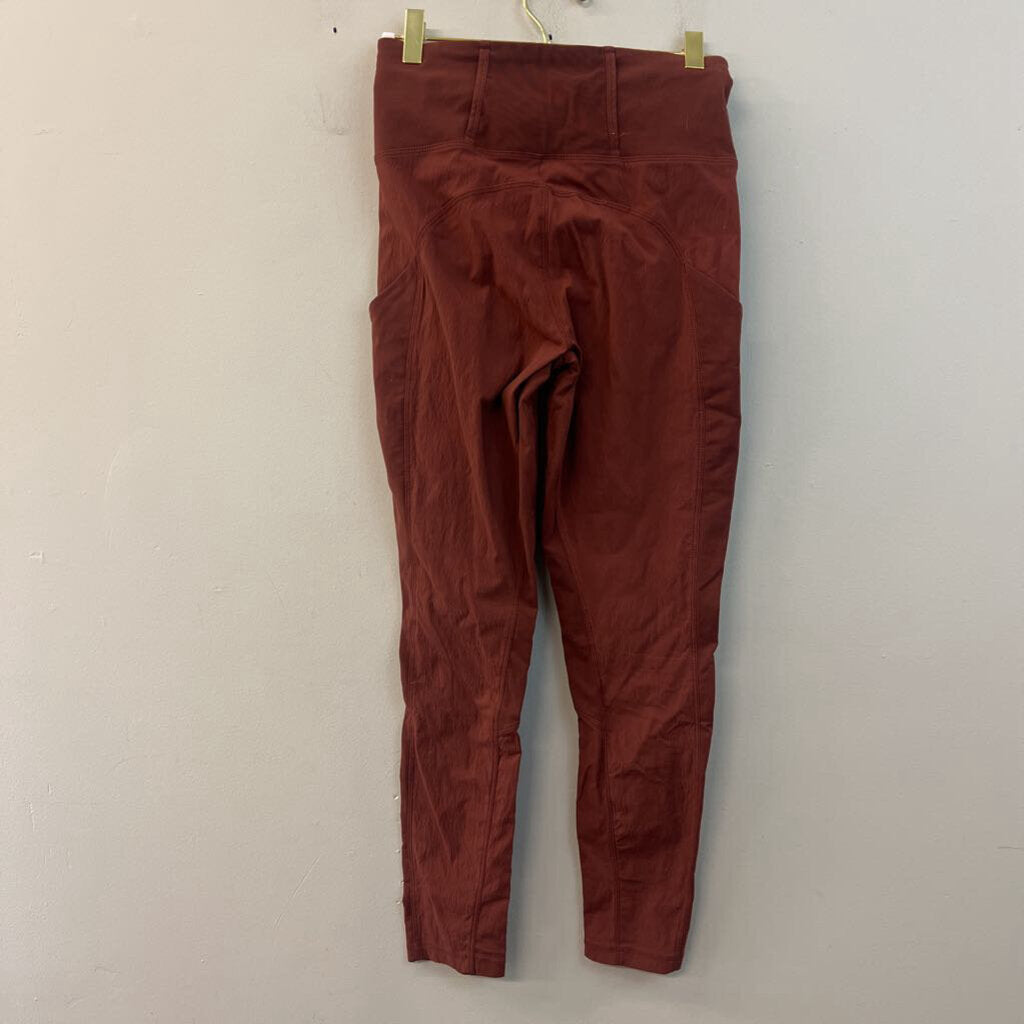 Athleta Burnt Red Full Length Leggings Small