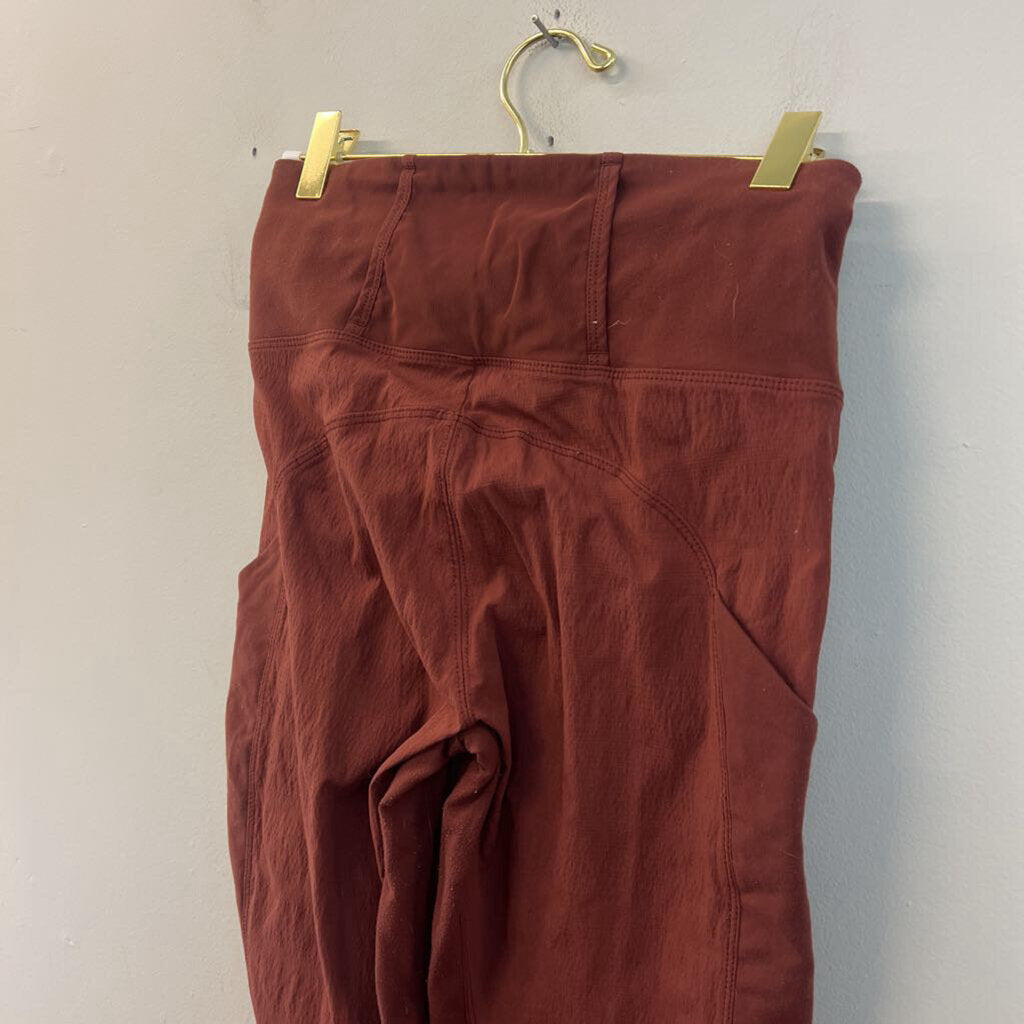 Athleta Burnt Red Full Length Leggings Small