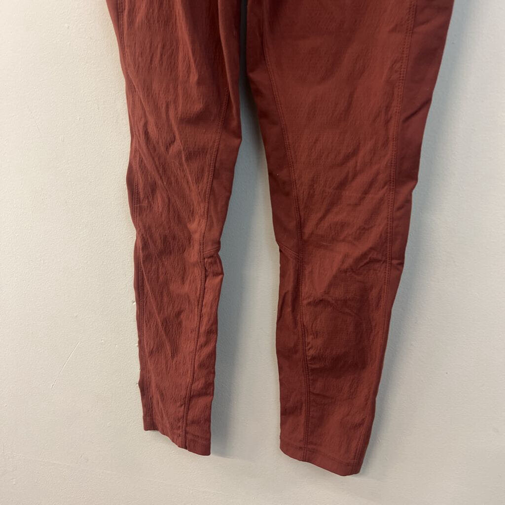Athleta Burnt Red Full Length Leggings Small