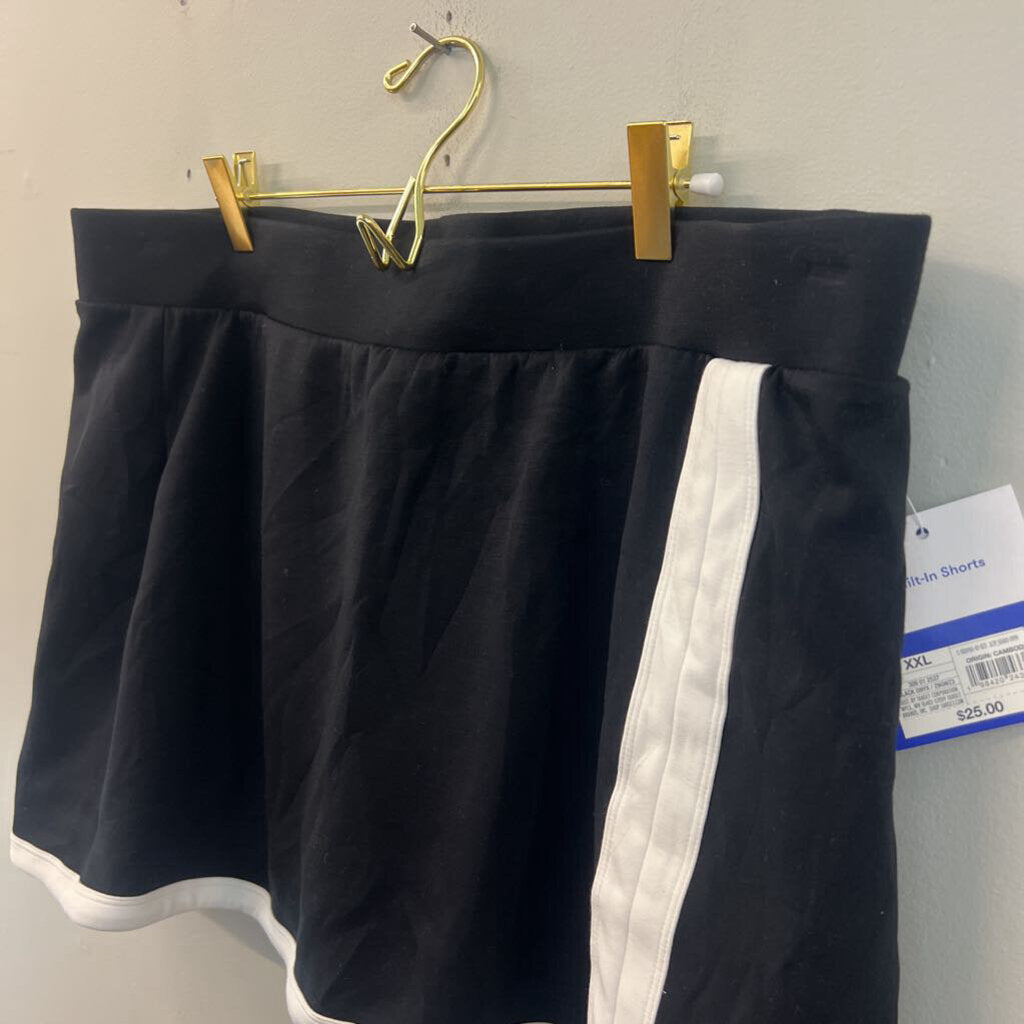 Joy Lab Black/ White Athletic Skort XXL