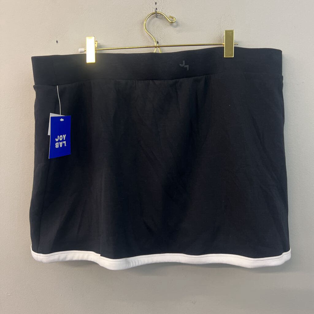 Joy Lab Black/ White Athletic Skort XXL